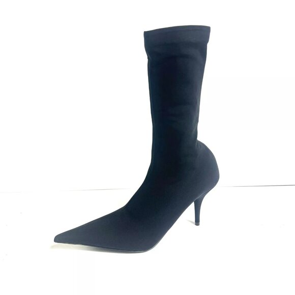 Balenciaga Womens Knife Bootie Black EU35 US5 - Picture 1 of 6